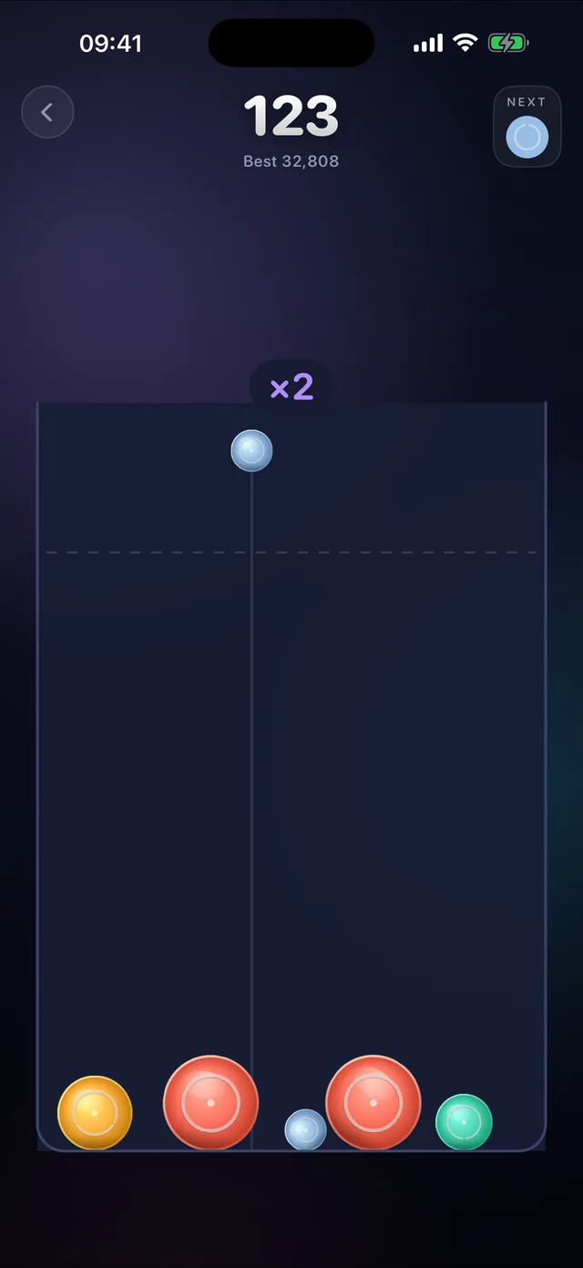 A chain reaction mid-game